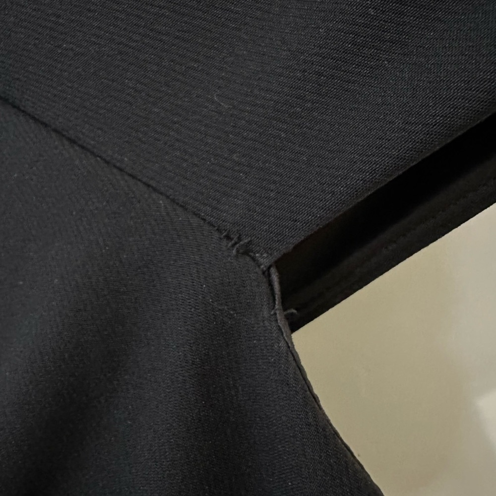 Ted Baker Black Yandal Asymmetric Bodycon Dress - Picture 4 of 14